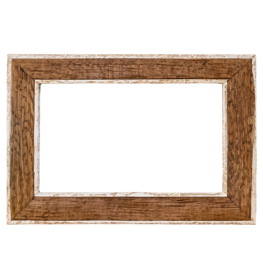 Wooden Plank Photo Frame Png Srd