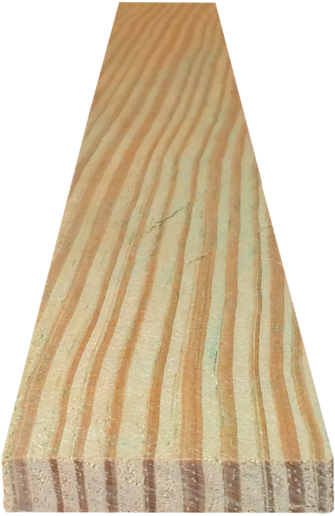 Wooden Plank Texture Trapezoid Shape