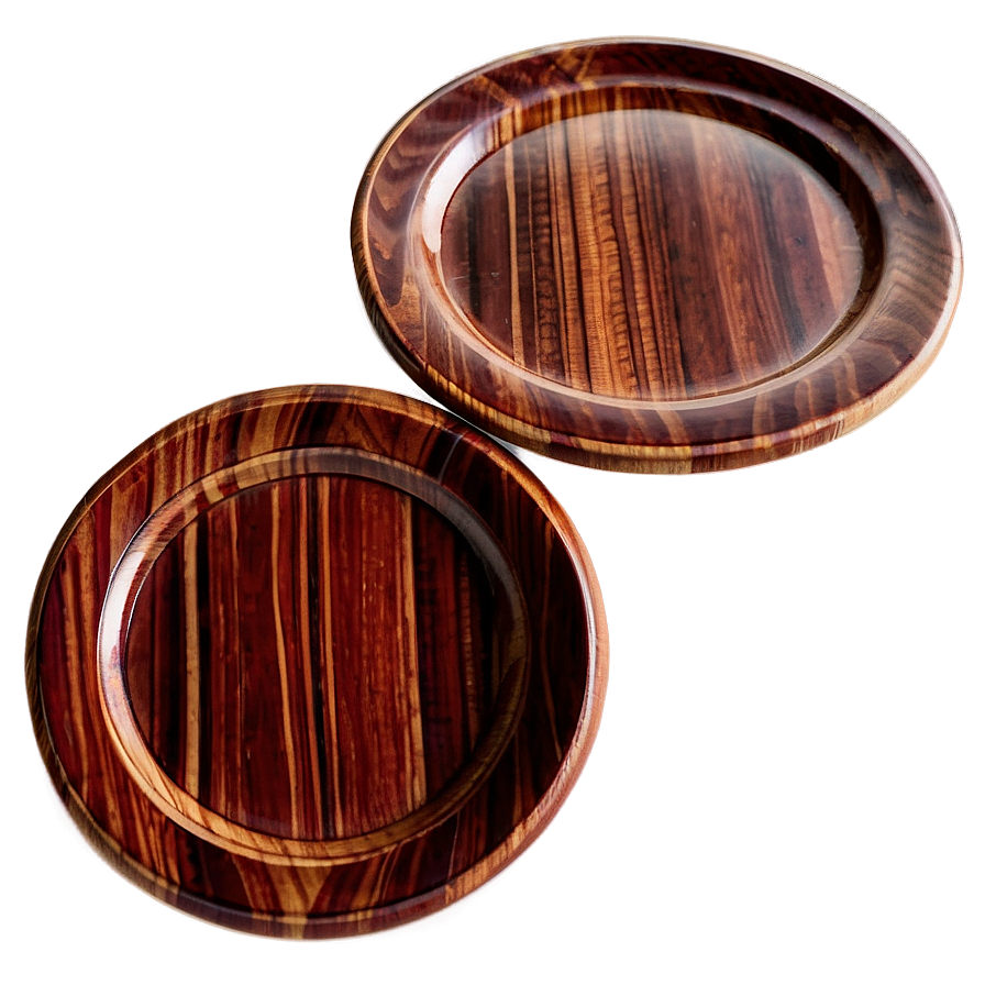 Wooden Plates Design Png Lqk24