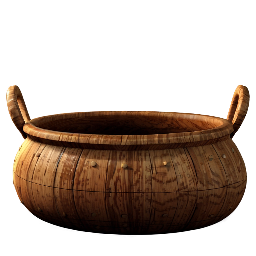 Wooden Pot Png Kfx