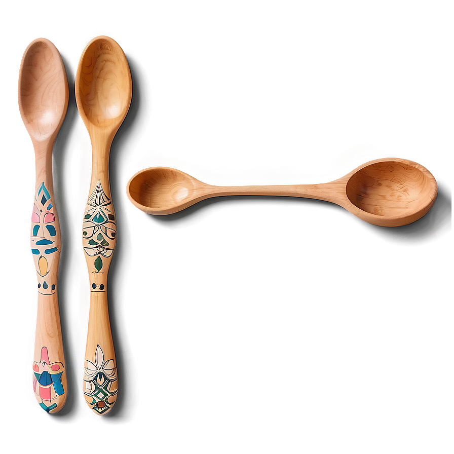 Wooden Rice Spoon Png Usx