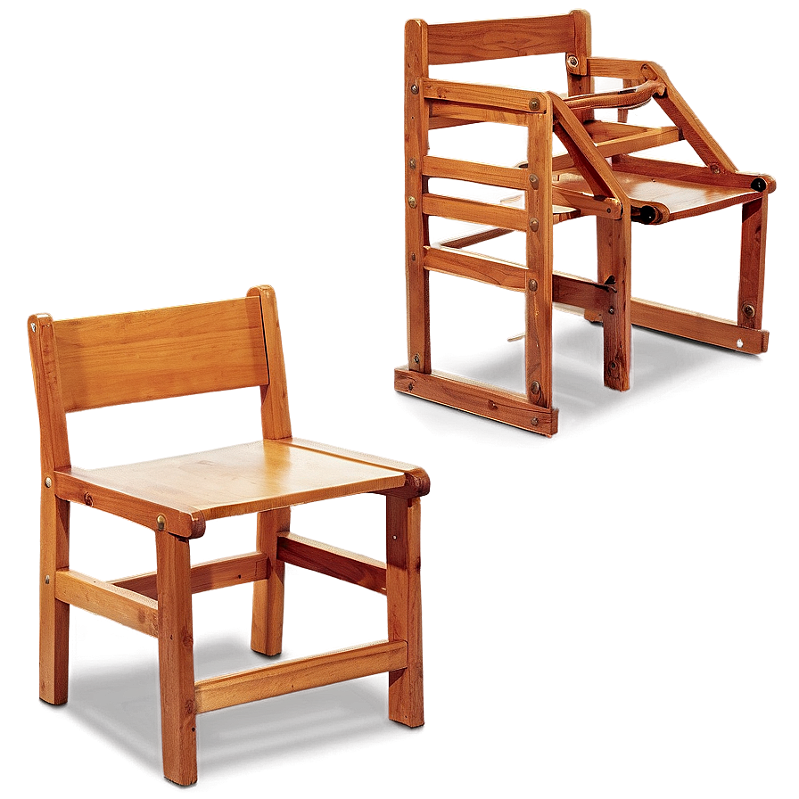 Wooden School Chair Png 46