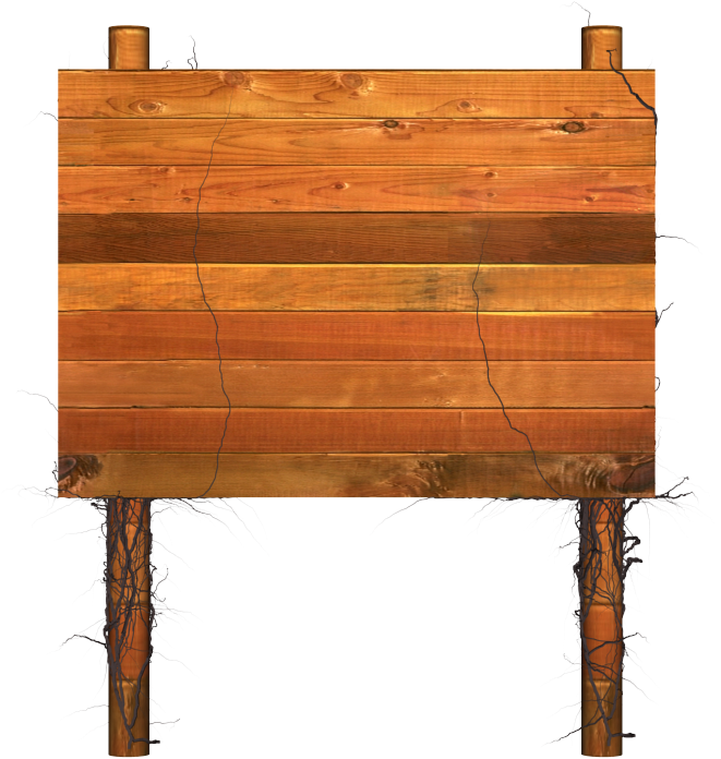 Wooden Signboardwith Roots.png