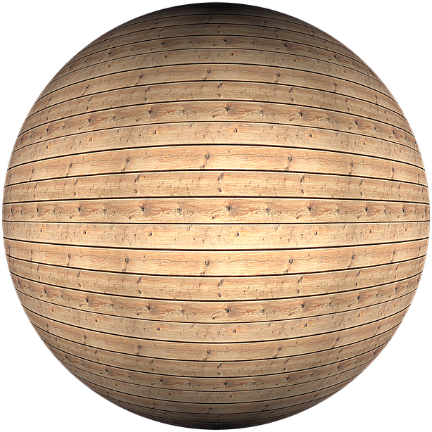 Wooden Sphere Texture Background