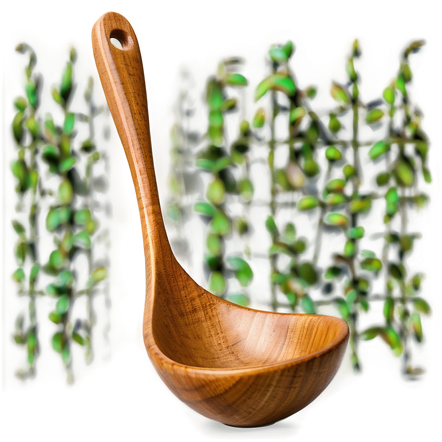 Wooden Spoon With Hole Png Qha35