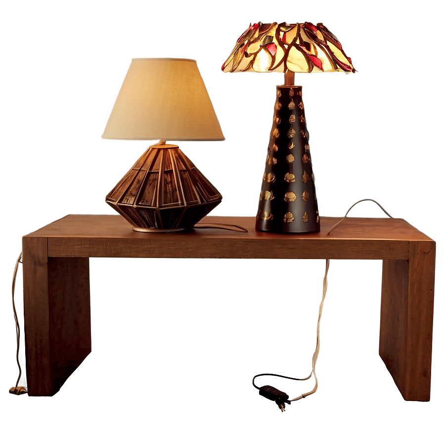 Wooden Table Lamp Png Psx10