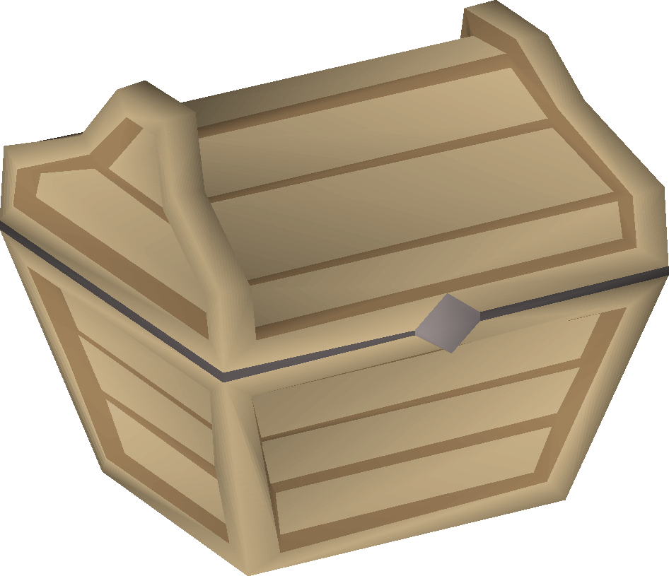 Wooden Treasure Chest Graphic