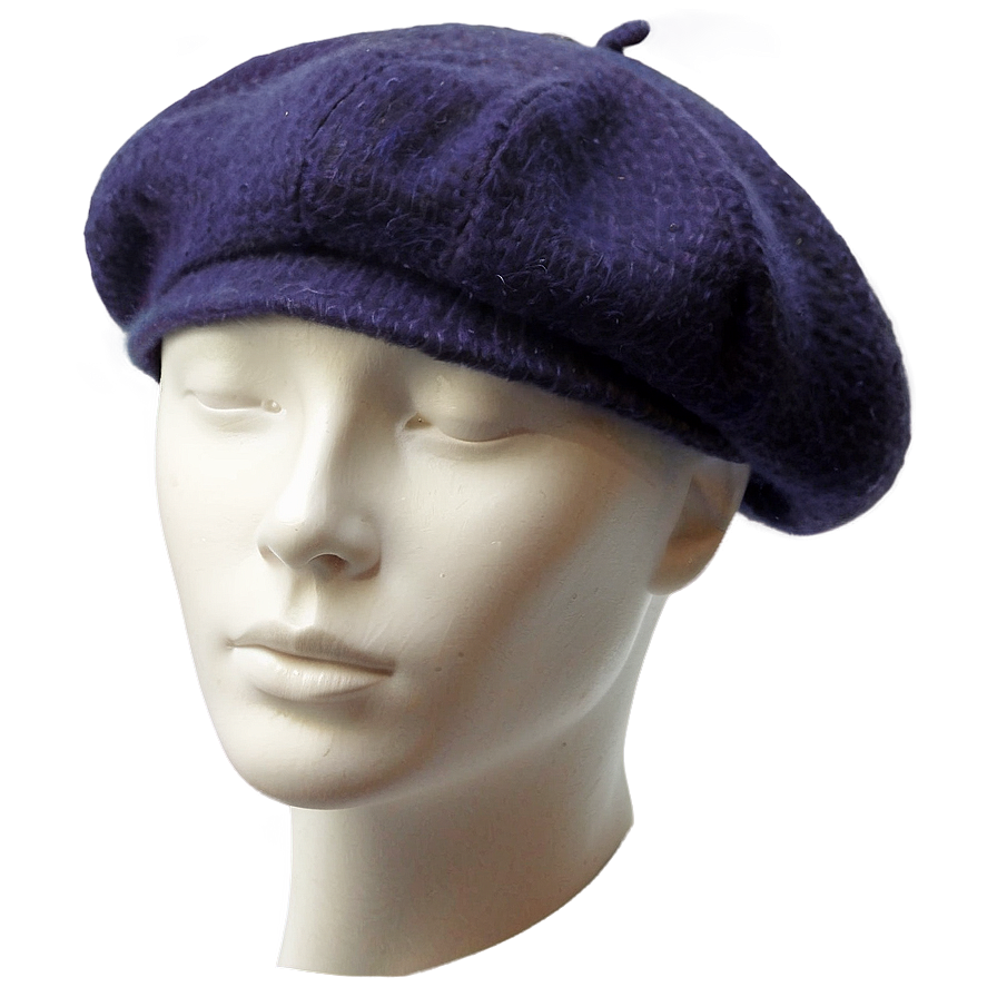 Wool Beret Fashion Png 06252024