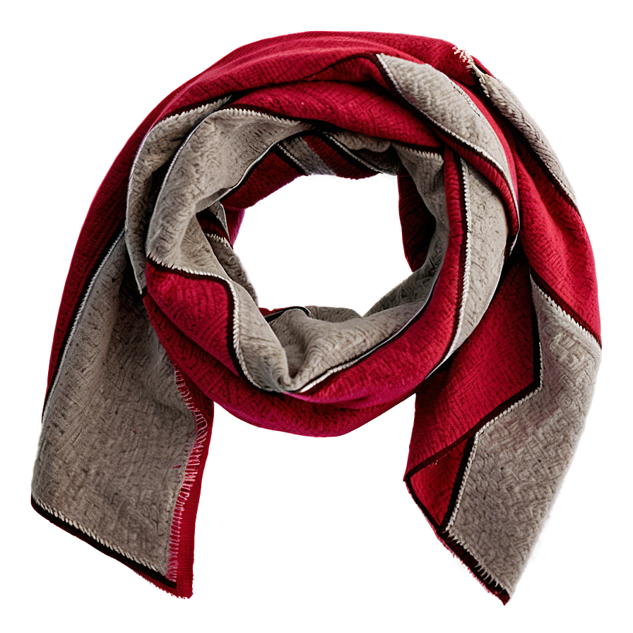 Wool Red Scarf Png Sck66