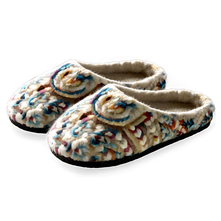 Wool Slippers Png 40