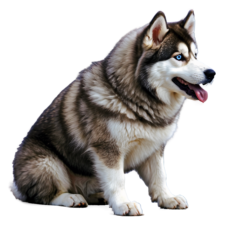 Wooly Siberian Husky Png 06252024