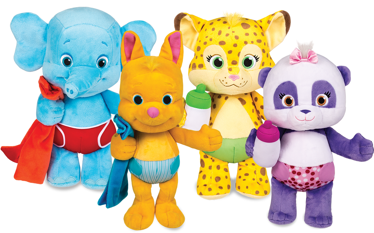 Word Party Plush Characters