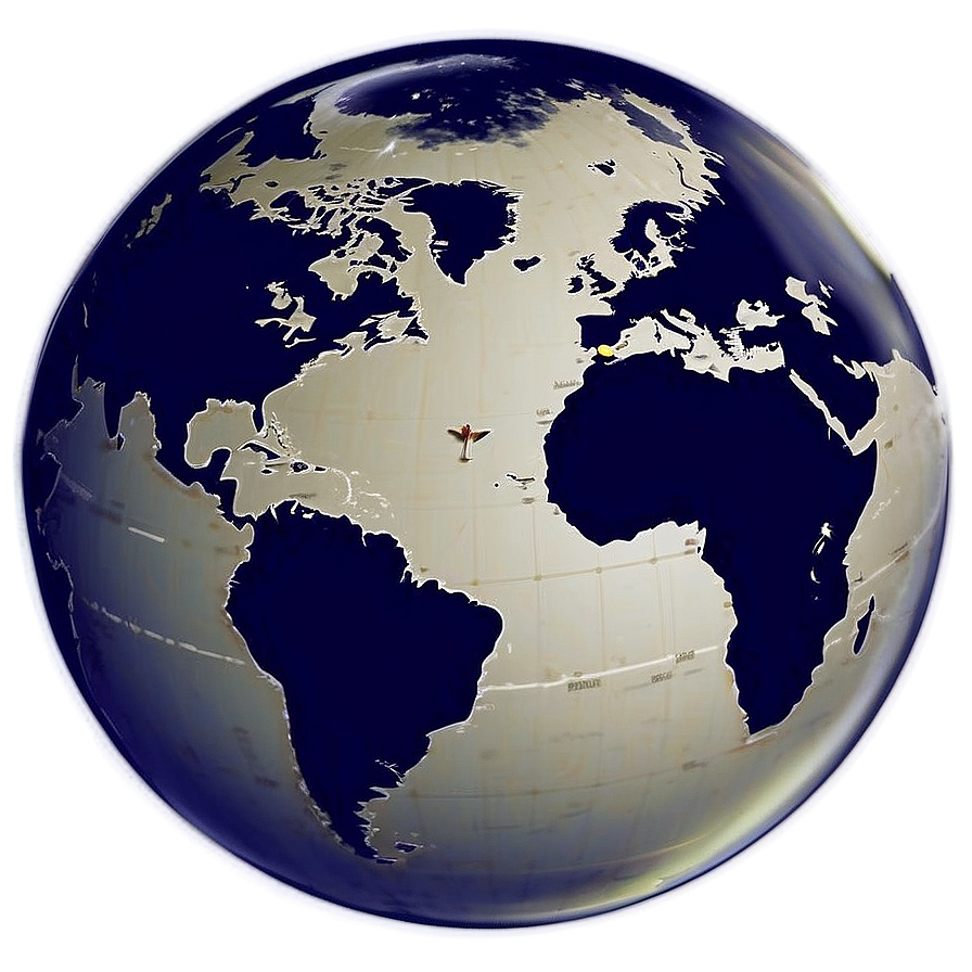 World Map Globe Png Tix43