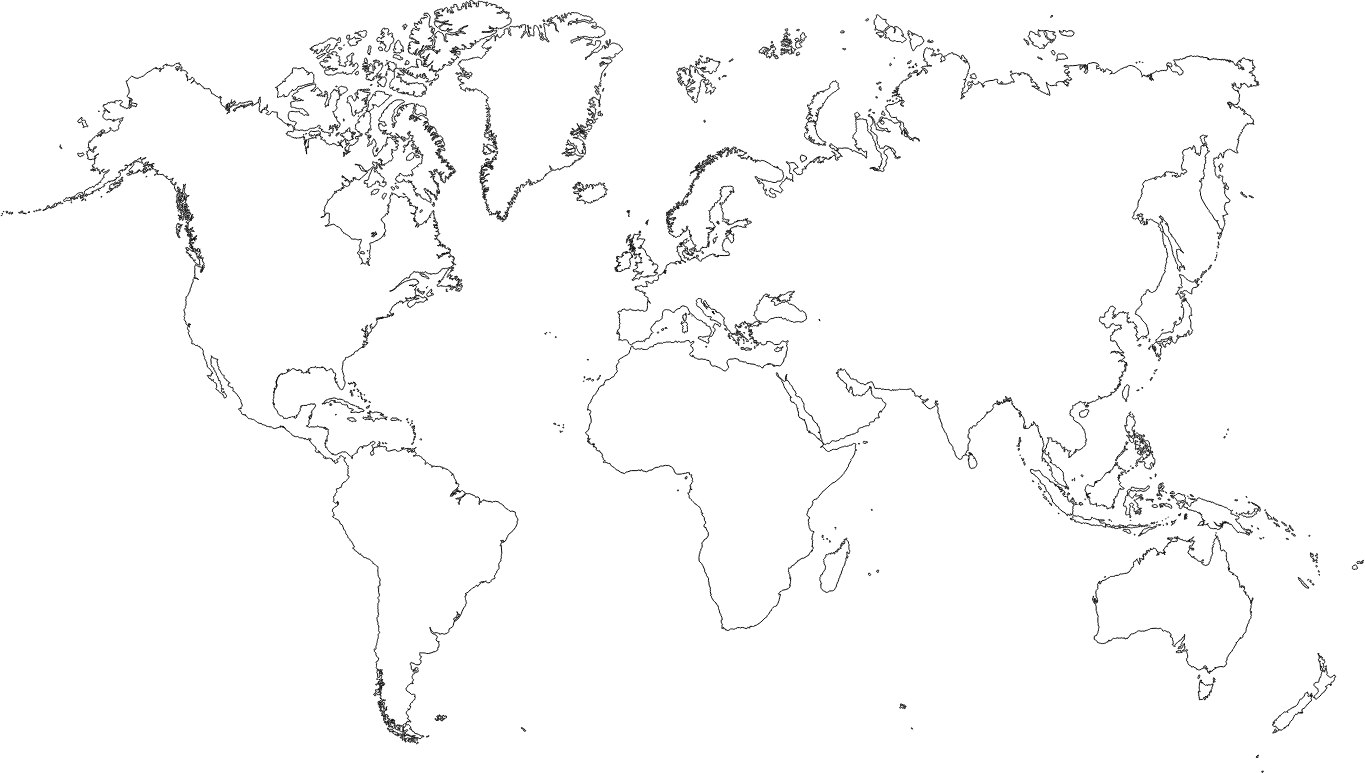 World Map Outline