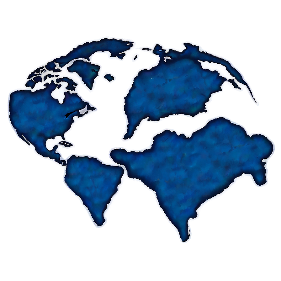 World Map Outline For Wall Art Png Kvl