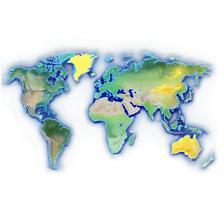 World Map Outline Png Cyw