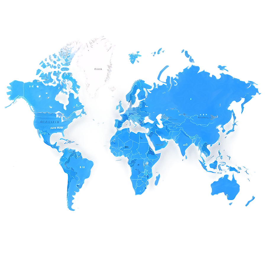 World Map Outline With Cities Png Vqu