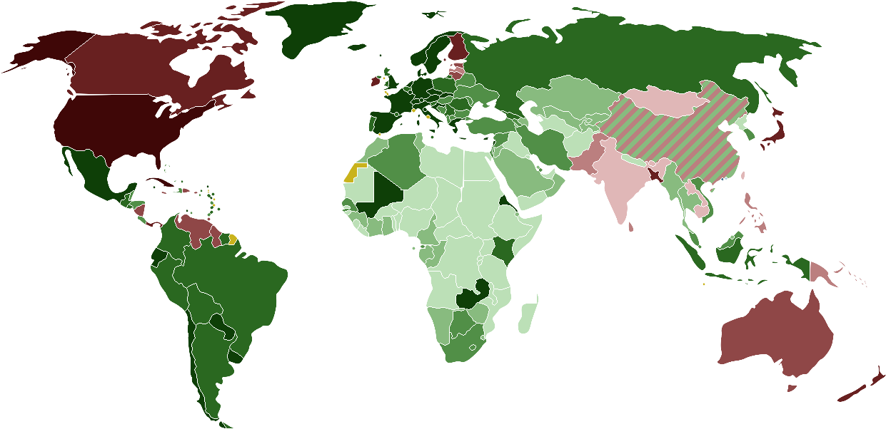 World Map Political Affiliations