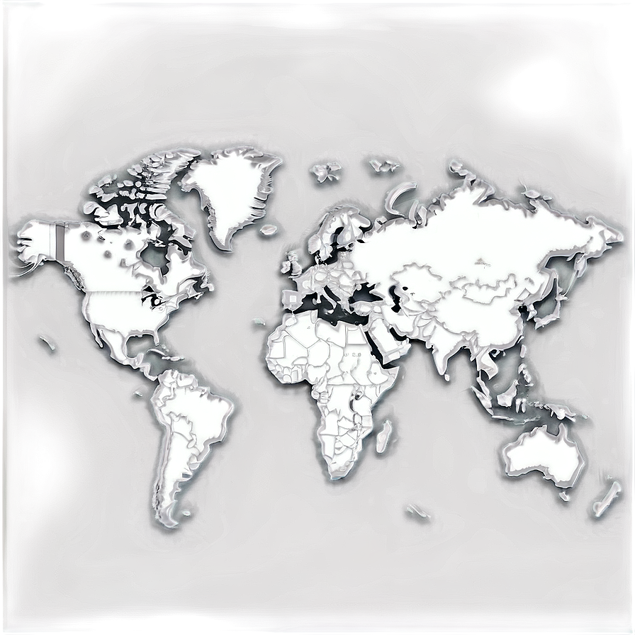 World Map Sketch Png 62