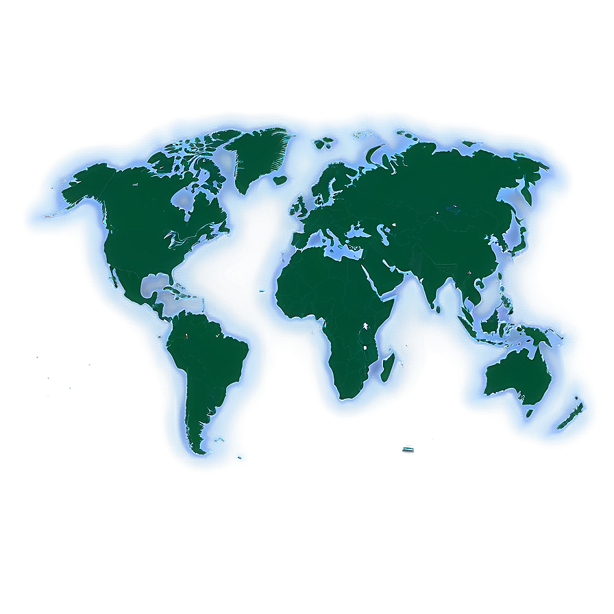 World Map Vector For Environmental Studies Png 75