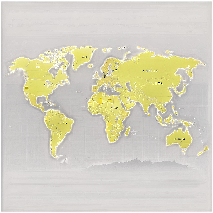 World Map Vector With Cities Png Cpu25