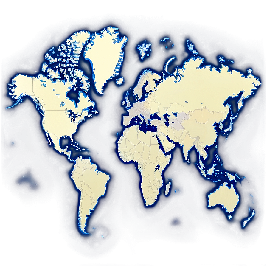 World Map Vector With Oceans Png 06262024