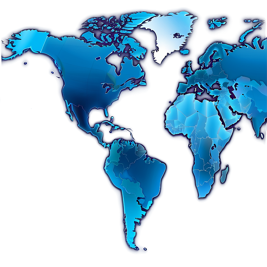 World Map Vector With Oceans Png Sfw