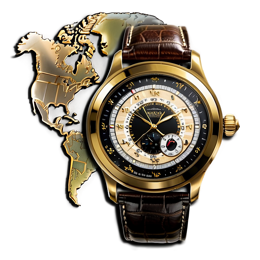 World Time Watch Png Jmx72