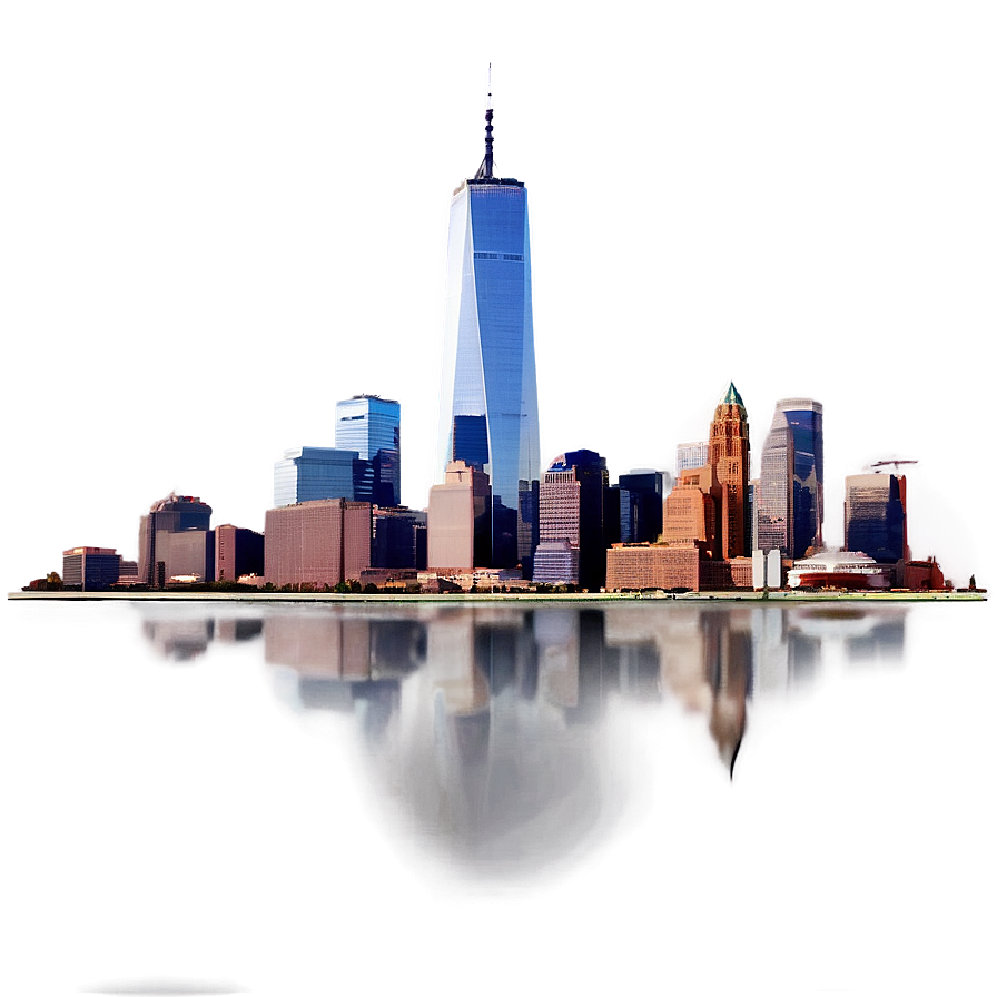 World Trade Center Skyline Png Bfj