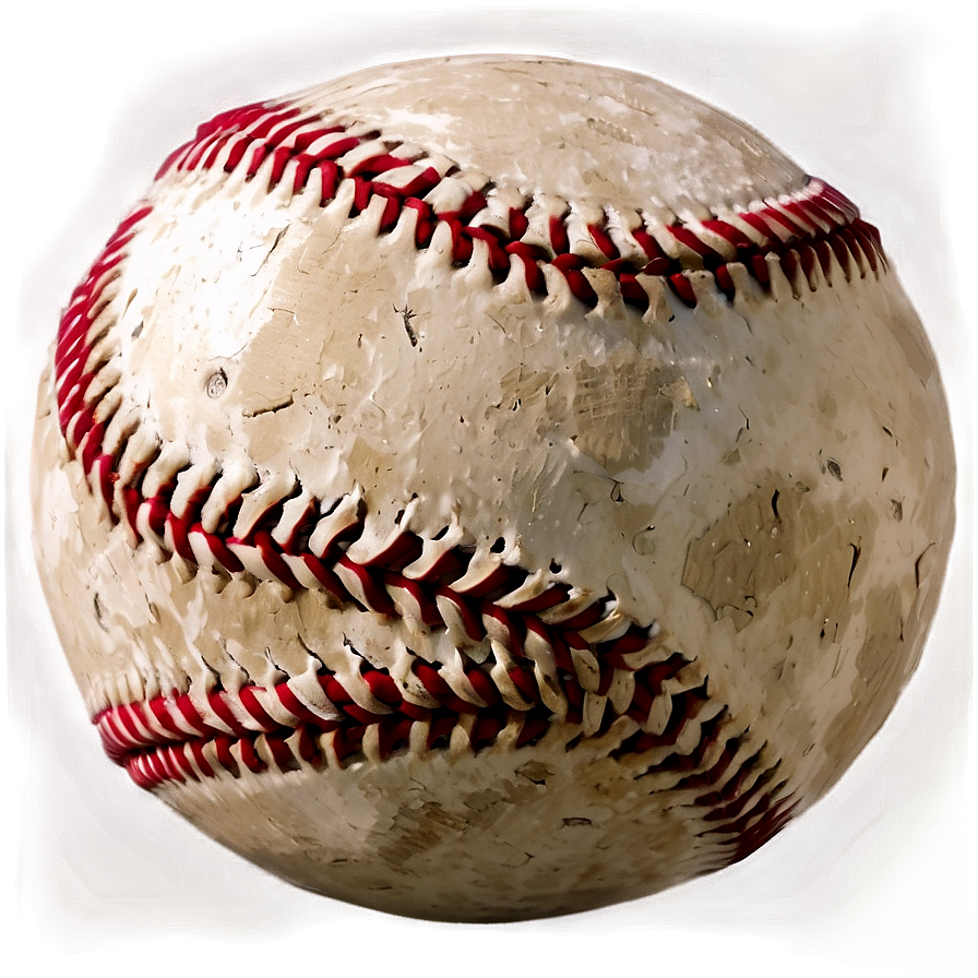 Worn Texture Baseball Png 14