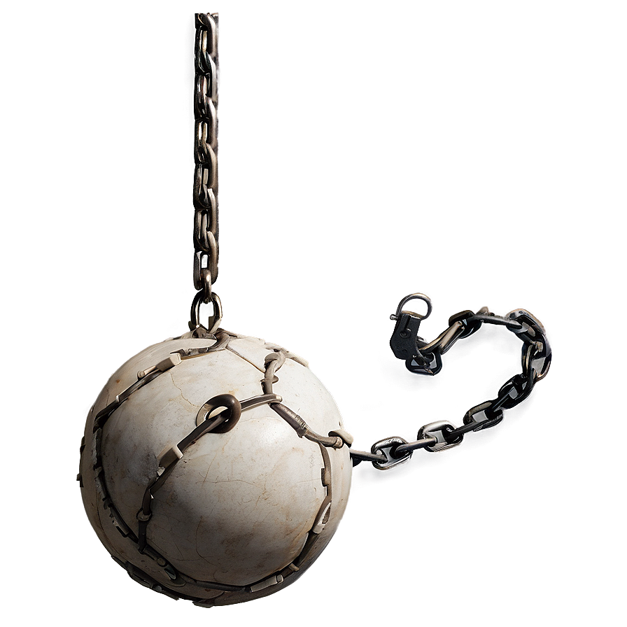 Wrecking Ball With Chain Png Dte74