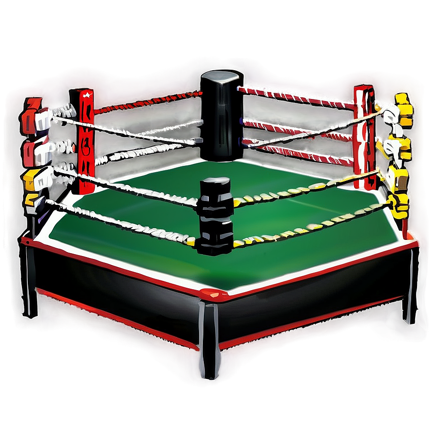 Wrestling Ring With Ropes Png Uau72