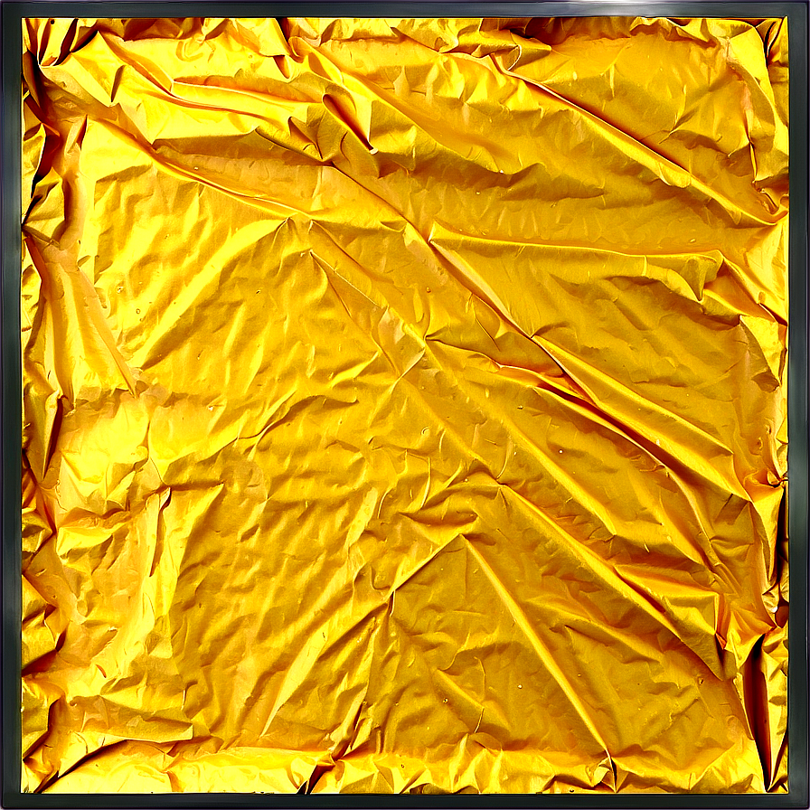 Wrinkled Gold Paper Texture Png 57