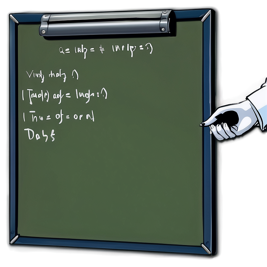 Writing Whiteboard Png 05252024