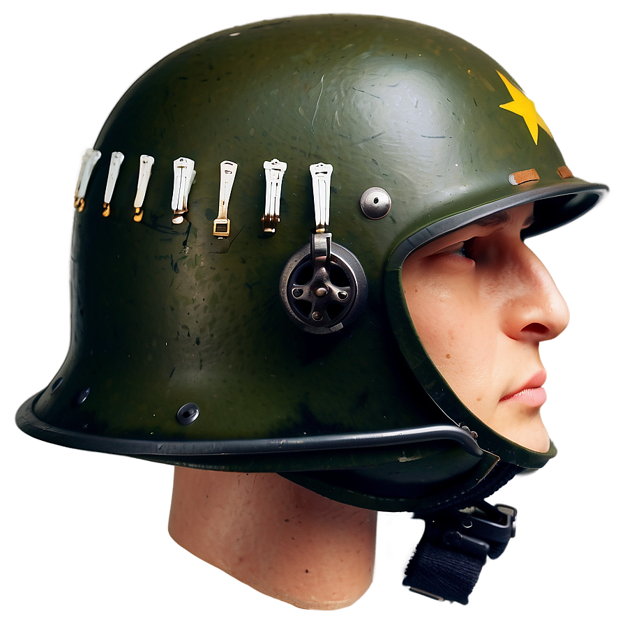 Ww2 Helmet Side View Png Pwc