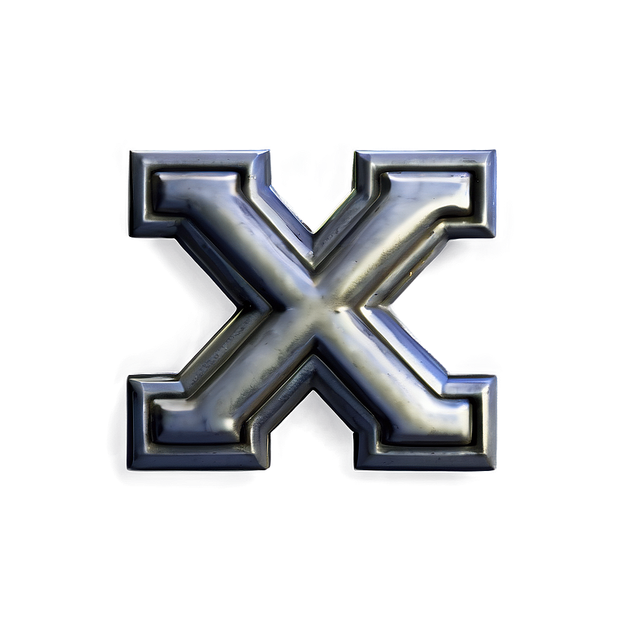 X Isolated Transparent Png 82