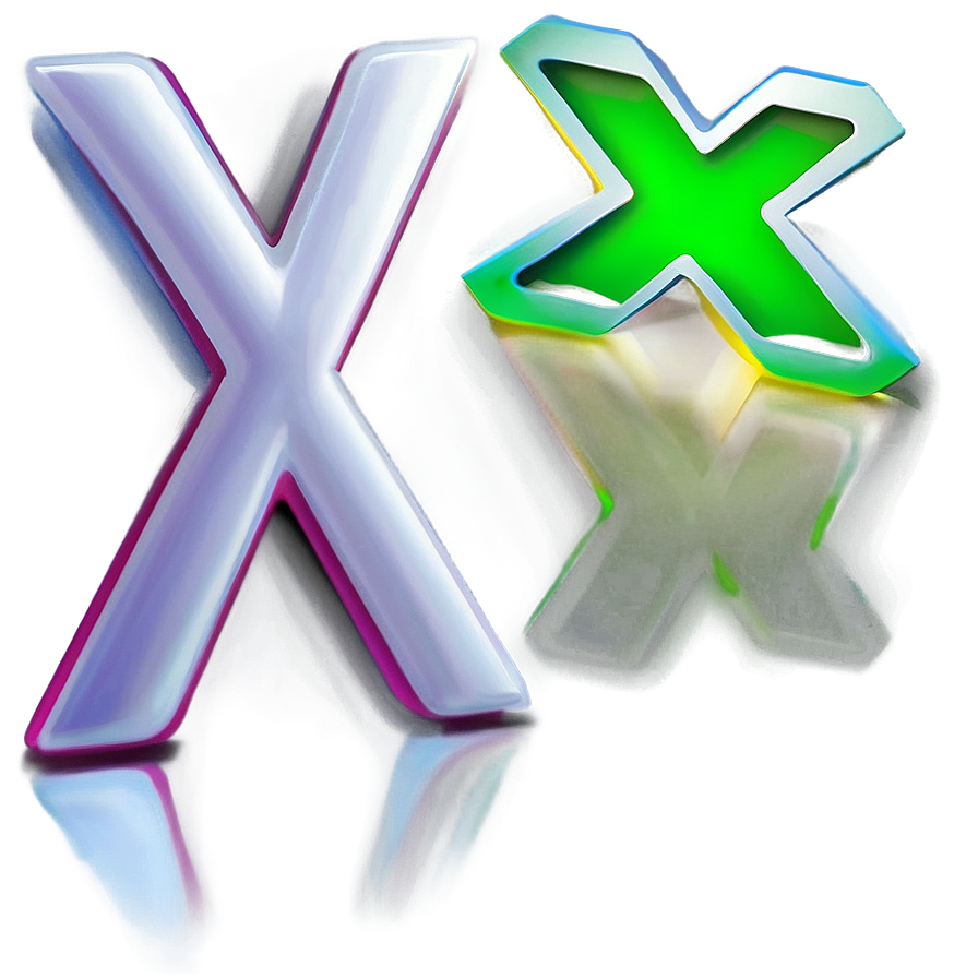 X Mark With Highlight Png Axc