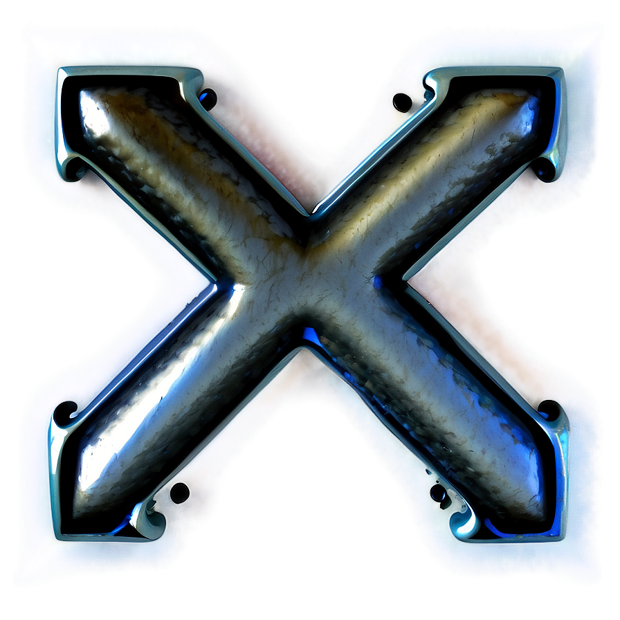 X Mark With Rays Png Nlx