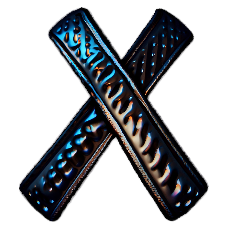 X Mark With Ribbon Png Psv