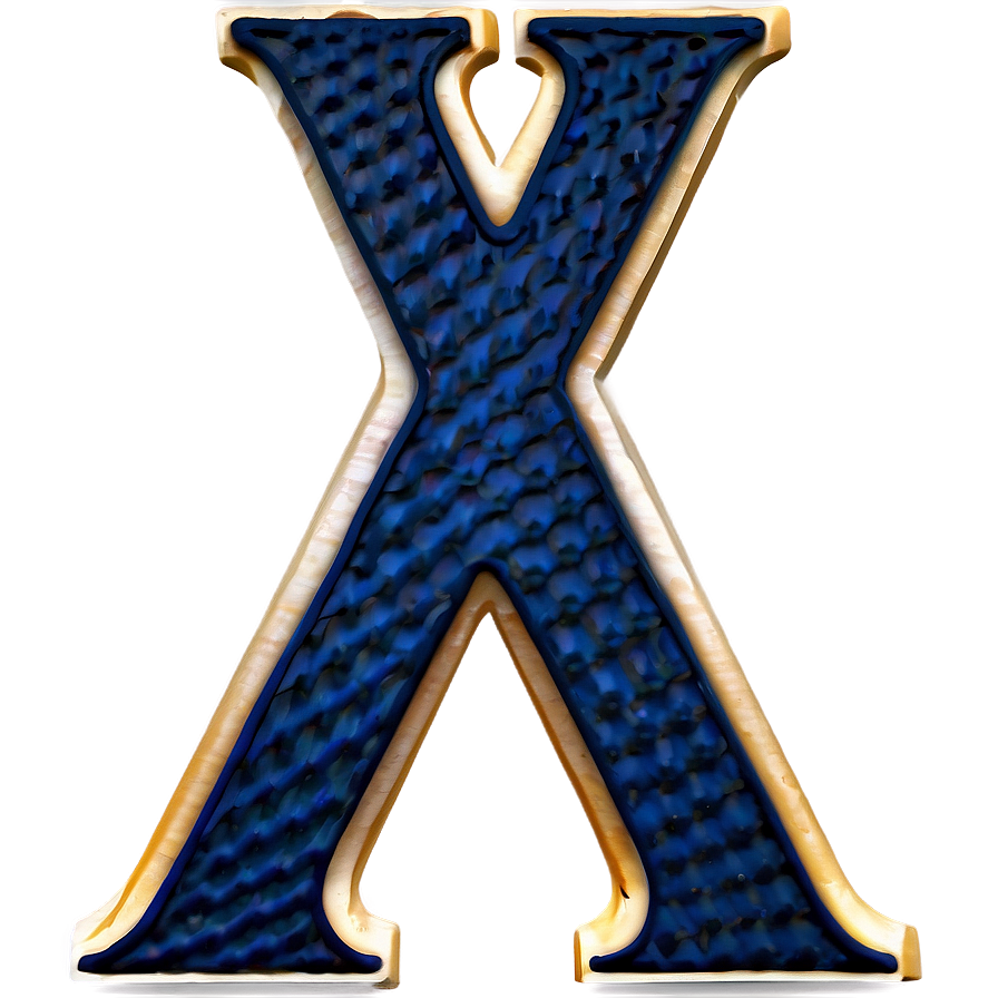 X Mark With Texture Png 87