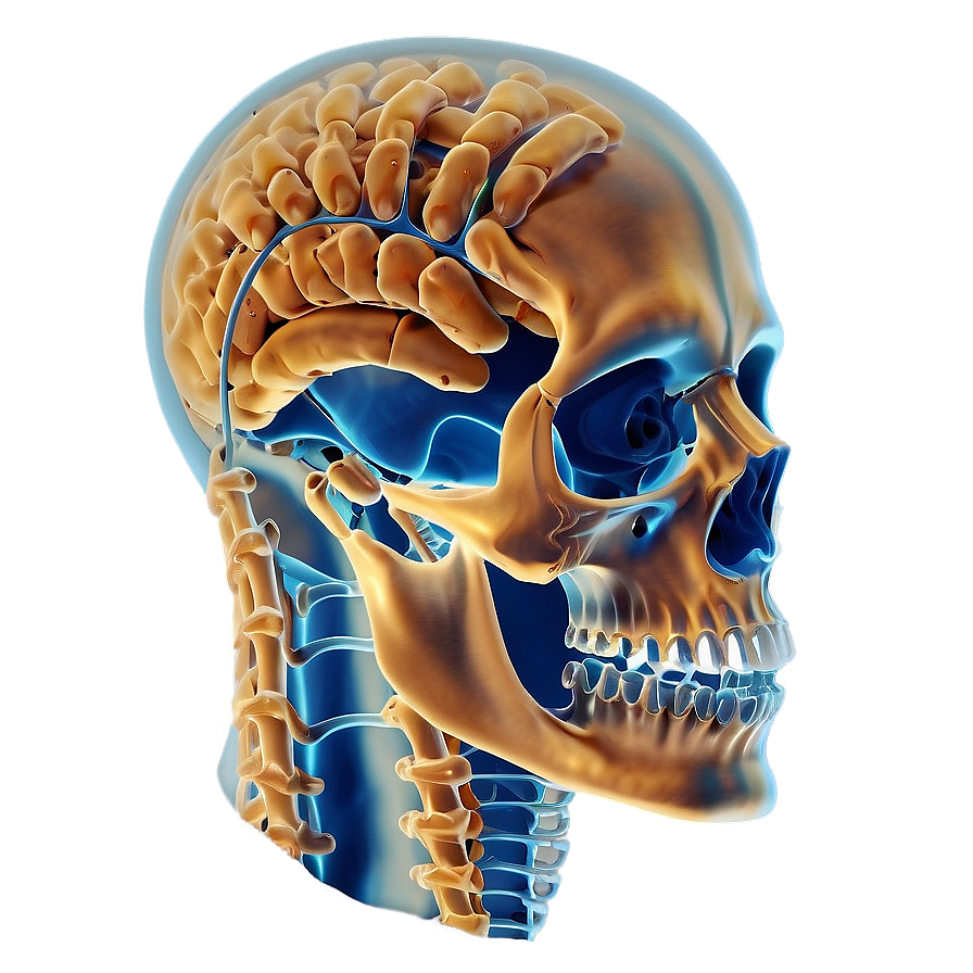 X Ray Of Human Head Png 06252024