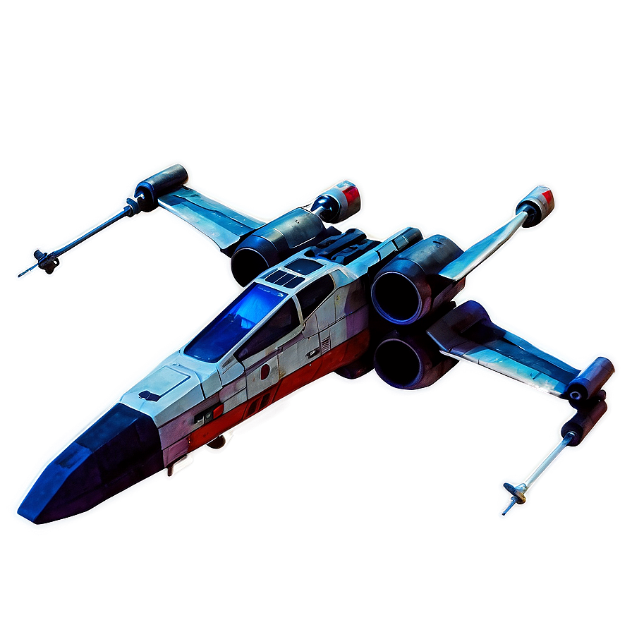 X-wing Fighter Silhouette Png 05232024