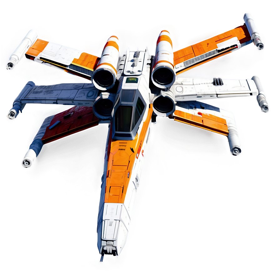 X Wing Spacecraft Png 06132024