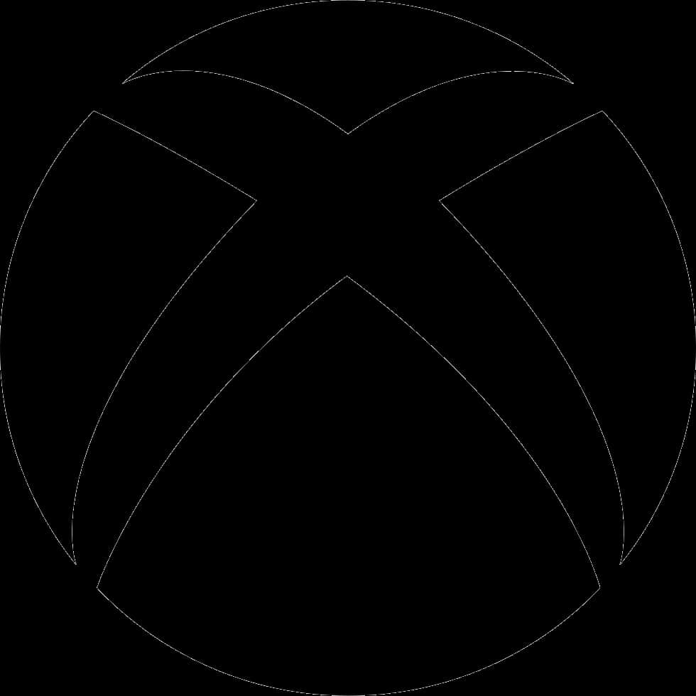 Xbox Logo Blackand White