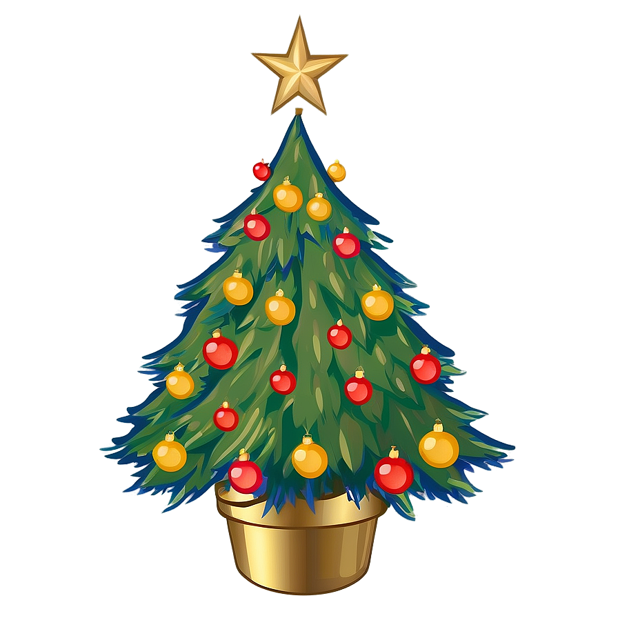 Xmas Tree Clipart Collection Png Mql