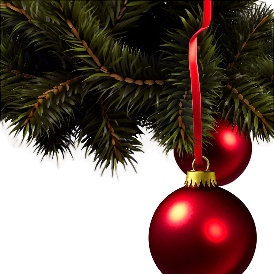 Xmas Tree Decorations Png 83