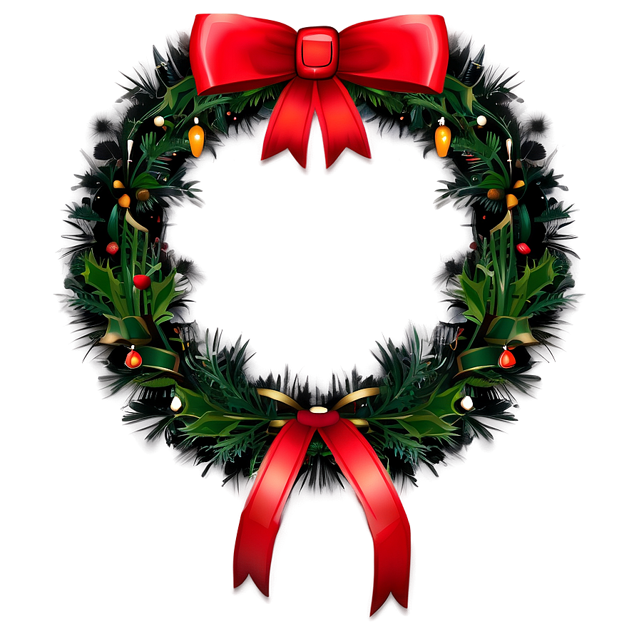 Xmas Wreath Png Crp55