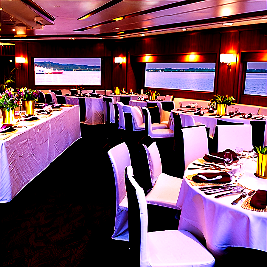 Yacht Corporate Event Setup Png Tbq59