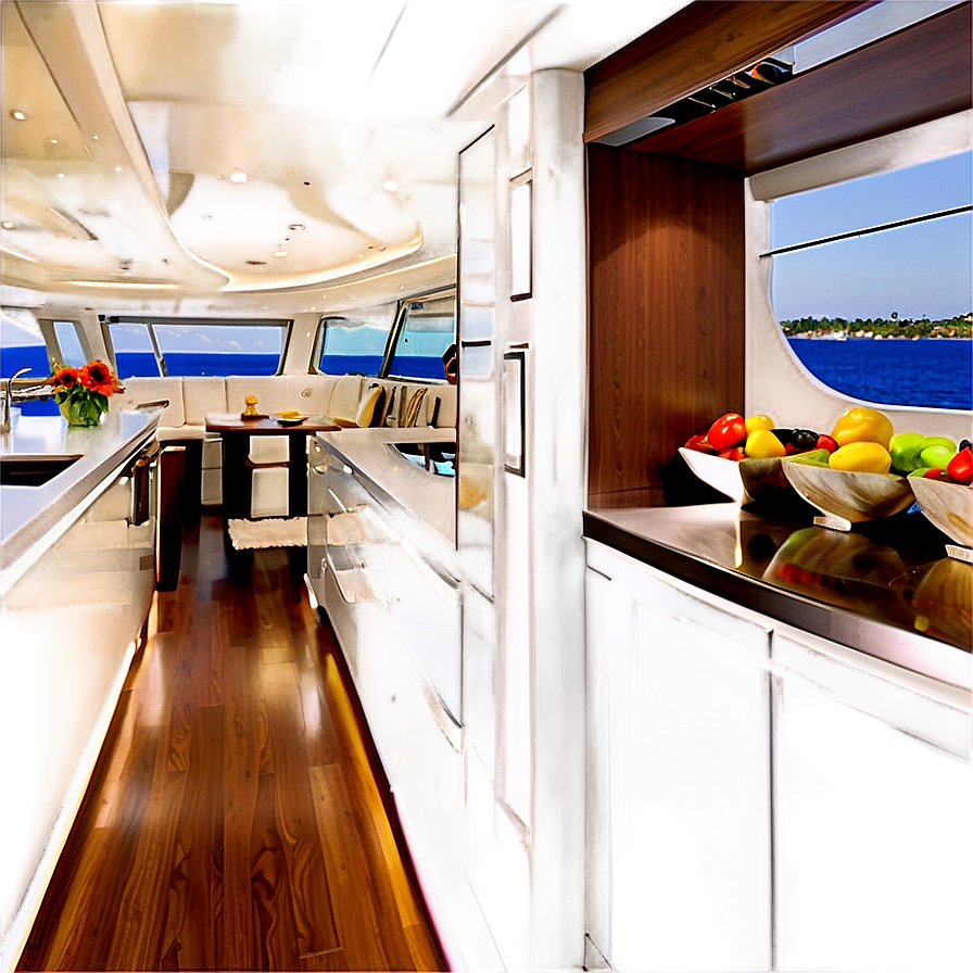 Yacht Gourmet Galley Kitchen Png Jyg97