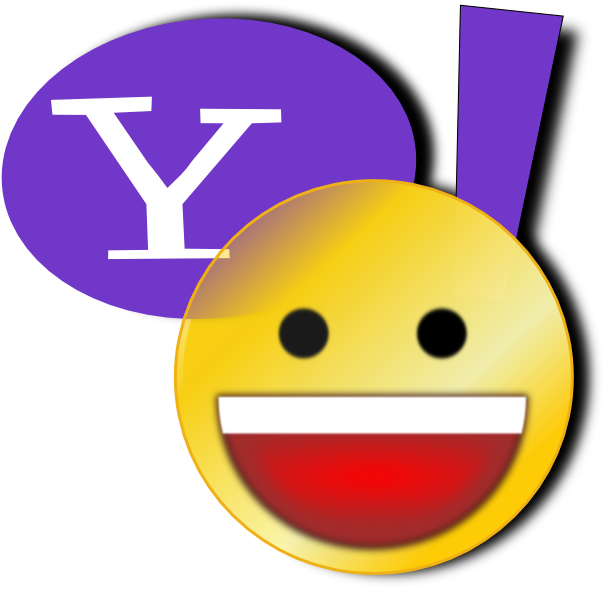 Yahoo Logoand Emoticon